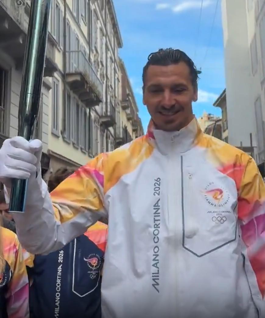 竞技宝官网-荣耀时刻，米兰名宿伊布参与2026冬奥会圣火传递